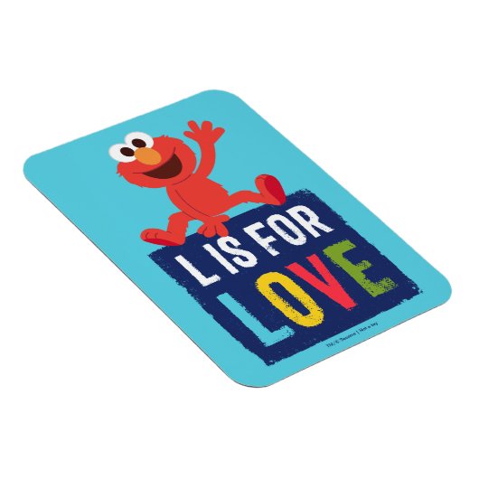 Elmo | L is voor Liefde Magneet (Rechterzijde)