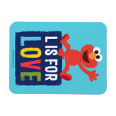 Elmo | L is voor Liefde Magneet (Horizontaal)