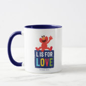 Elmo | L is voor Liefde Mok (Links)