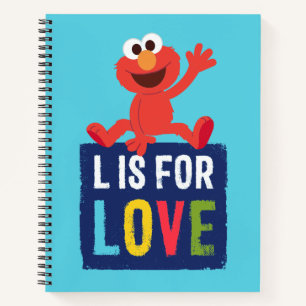 Elmo   L is voor Liefde Notitieboek