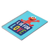 Elmo | L is voor Liefde Notitieboek (Linkerzijde)