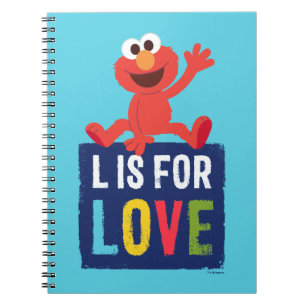 Elmo   L is voor Liefde Notitieboek