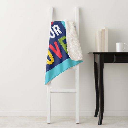 Elmo | L is voor Liefde Sherpa Deken (In situ)