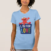 Elmo | L is voor Liefde T-shirt (Voorkant)