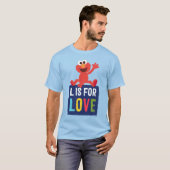 Elmo | L is voor Liefde T-shirt (Voorkant volledig)