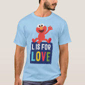 Elmo | L is voor Liefde T-shirt (Voorkant)