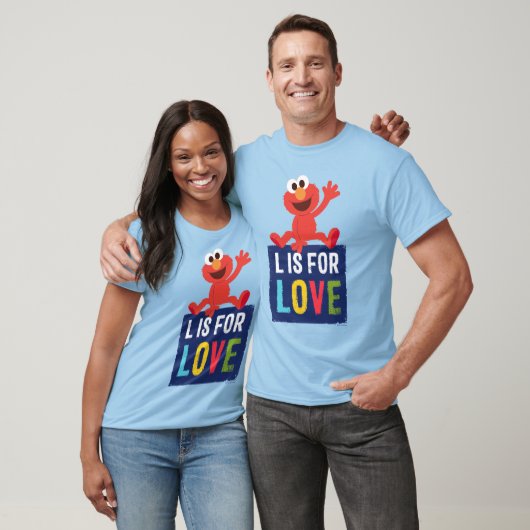 Elmo | L is voor Liefde T-shirt (Unisex)
