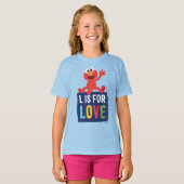Elmo | L is voor Liefde T-shirt (Voorkant volledig)