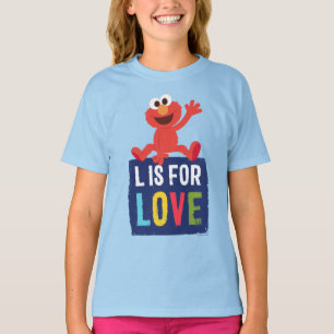 Elmo   L is voor Liefde T-shirt