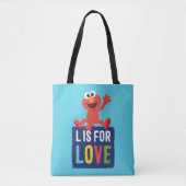 Elmo | L is voor Liefde Tote Bag (Voorkant)