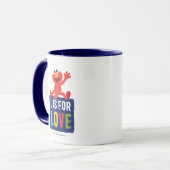 Elmo | L staat voor Liefde Mok (Voorkant links)