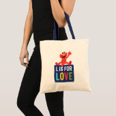 Elmo | L staat voor Liefde Tote Bag (Voorkant (product))