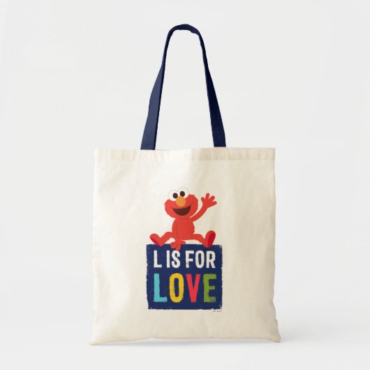 Elmo | L staat voor Liefde Tote Bag (Voorkant)