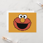 Elmo Lachend Gezicht Kaart (Voorkant / Achterkant in situ)