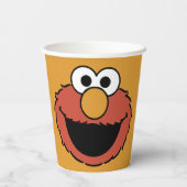 Elmo Lachend Gezicht Papieren Bekers (Achterkant)