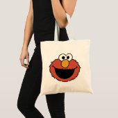 Elmo Lachend Gezicht Tote Bag (Voorkant (product))
