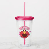 Elmo | Mijn hart behoort tot Elmo Acryl Drinkbeker (Voorkant)