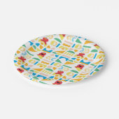 Elmo Minimalist Pattern Papieren Bordje (Gekanteld)