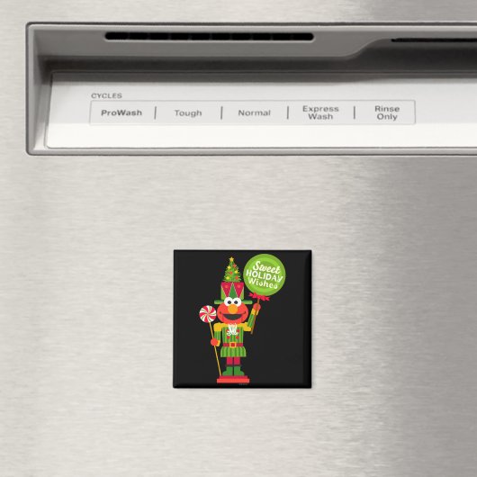 Elmo Nutcracker Magneet (Insitu (Vaatwasser))