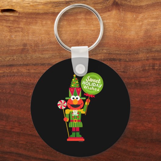 Elmo Nutcracker Sleutelhanger (Voorkant)