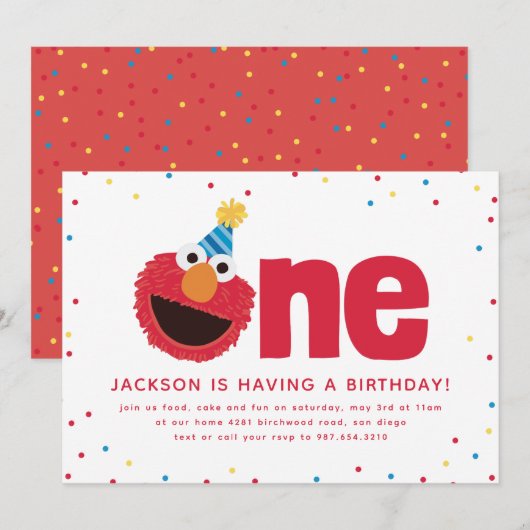 Elmo One Kaart (Voorkant / Achterkant)