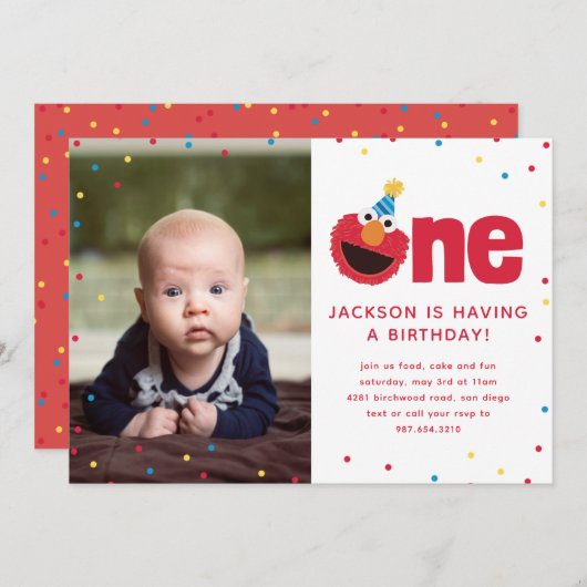 Elmo One met foto Kaart (Voorkant / Achterkant)