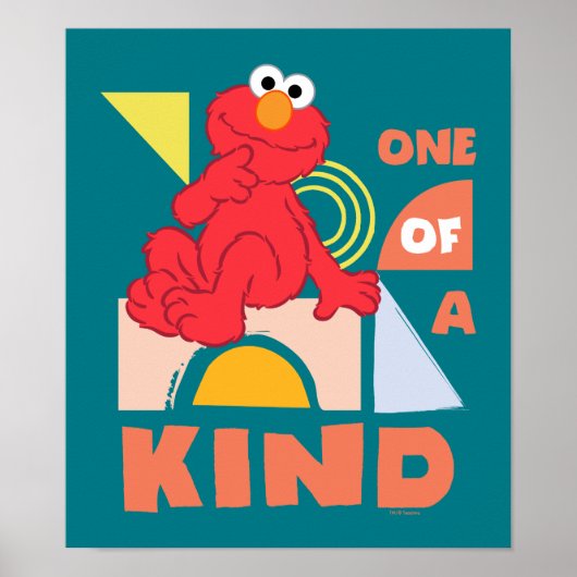Elmo One van een soort Poster (Voorkant)