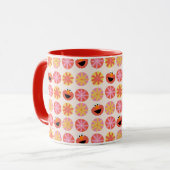Elmo Pom-Pom Patroon Mok (Voorkant links)