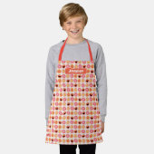 Elmo Pom-Pom Pattern Schort (Gedragen)