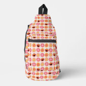 Elmo Pom-Pom Pattern Sling Bag (Voorkant)
