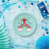 Elmo Rainbow Doodley Graphic Papieren Bordje (Feest)