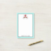 Elmo Rainbow Doodley Graphic Post-it® Notes (Op bureau)