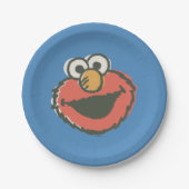 Elmo Retro Papieren Bordje (Voorkant)