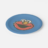 Elmo Retro Papieren Bordje (Gekanteld)