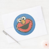 Elmo Retro Ronde Sticker (Envelop)