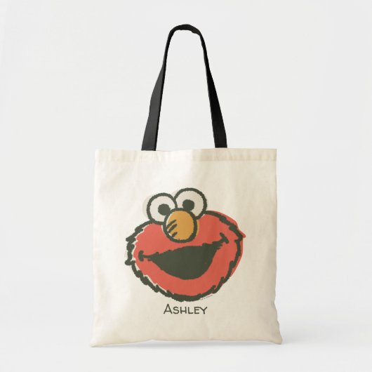 Elmo Retro Tote Bag (Voorkant)