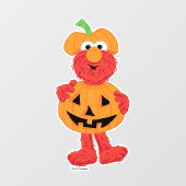 Elmo | Schattig als een Pompoen Raamsticker (Vel)