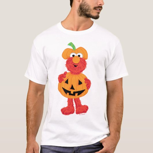 Elmo | Schattig als een pompoen T-shirt (Voorkant)