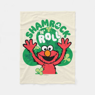 Elmo Shamrock 'n' Roll Fleece Deken