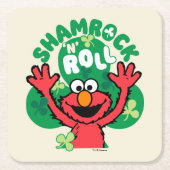 Elmo | Shamrock 'n' Roll Kartonnen Onderzetters (Voorkant)