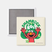 Elmo | Shamrock 'n' Roll Magneet (Voorkant / Achterkant)