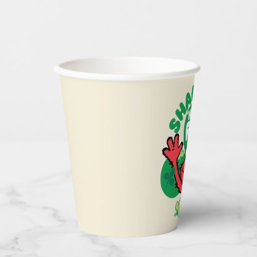 Elmo | Shamrock 'n' Roll Papieren Bekers (Voorkant)