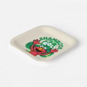 Elmo | Shamrock 'n' Roll Papieren Bordje (Gebogen)