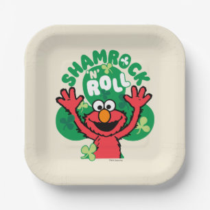 Elmo   Shamrock 'n' Roll Papieren Bordje