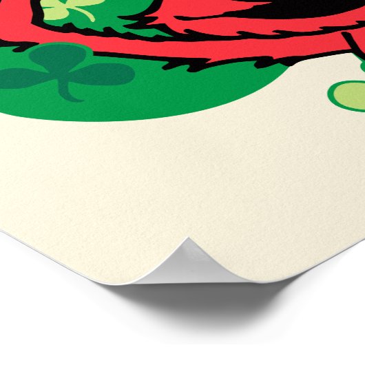 Elmo | Shamrock 'n' Roll Poster (Hoek)