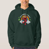 Elmo | Shamrock 'n' Roll Rainbow Hoodie (Voorkant)