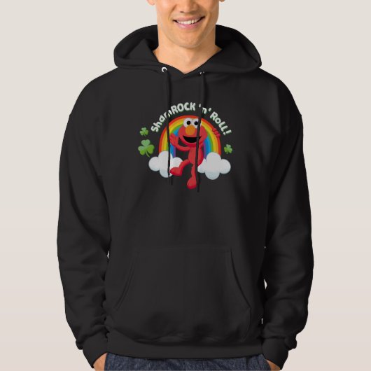 Elmo | Shamrock 'n' Roll Rainbow Hoodie (Voorkant)