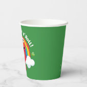 Elmo | Shamrock 'n' Roll Rainbow Papieren Bekers (Achterkant)