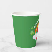 Elmo | Shamrock 'n' Roll Rainbow Papieren Bekers (Voorkant)