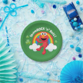 Elmo | Shamrock 'n' Roll Rainbow Papieren Bordje (Feest)